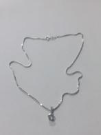 Nieuwe Zilveren Ketting, Handtassen en Accessoires, Kettingen, Ophalen of Verzenden, Nieuw, Zilver, Zilver