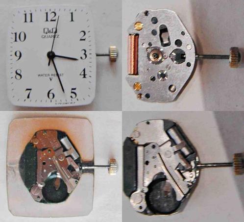 Mouvement Miyota 280-39 (2035) + cadran NEUFS pr. montre Q&Q, Verzamelen, Overige Verzamelen, Nieuw, Ophalen of Verzenden