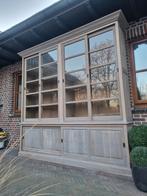 Eiken buffetkast/vitrinekast GRATIS LEVERING