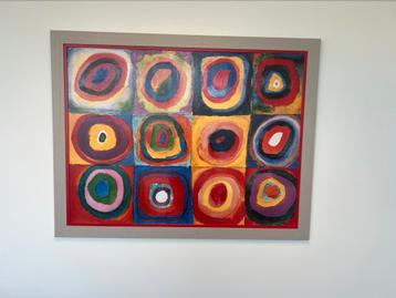 Tableau - magnifique reproduction artistique de Kandinsky, Enlèvement