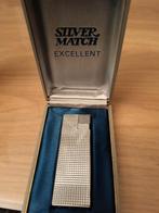 2 mooi origineel vintage gas aanstekers Silver match nieuw, Verzenden, Nieuw, Aansteker