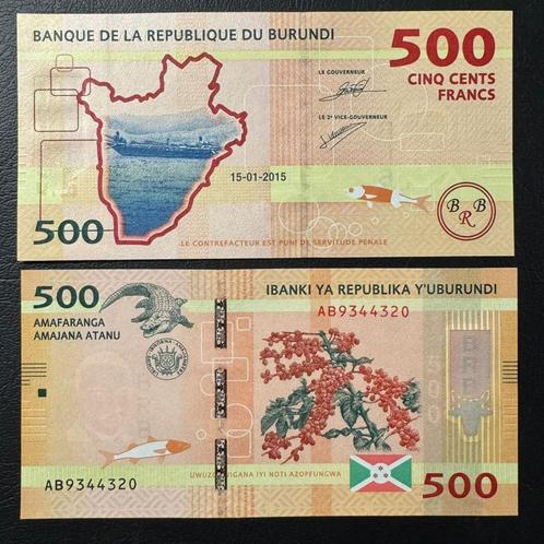 Burundi - 500 Francs 2015 - P 50A - UNC - 285, Postzegels en Munten, Bankbiljetten | Afrika, Los biljet, Burundi, Ophalen of Verzenden