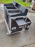 1 x flightcase dj booth op wielen, Muziek en Instrumenten, Behuizingen en Koffers, Flightcase, Gebruikt, Ophalen