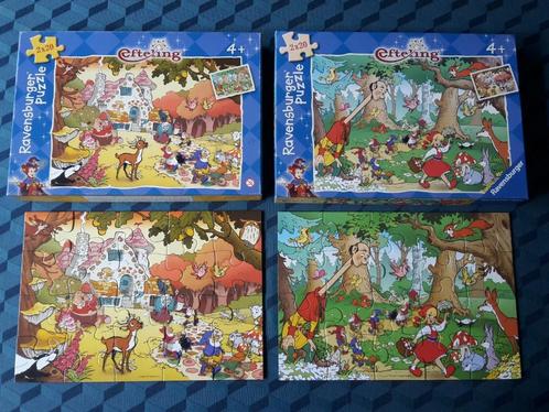 Mooie puzzels van de Efteling, 2 x 20 stukken, Ravensburger, Verzamelen, Efteling, Zo goed als nieuw, Ophalen of Verzenden
