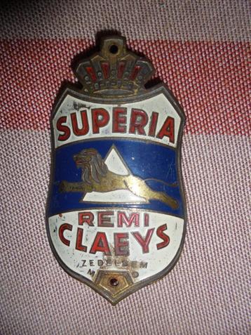 plaque pour casque Brand Superia Remi Claeys Zedelgem 
