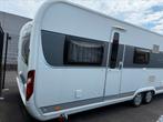 Caravan TE KOOP = 2014 Hobby 645 VIP - dubbel assen, Hobby, Bedrijf, 6 tot 7 meter, Tot en met 6