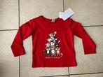 Nieuw rood kerst shirtje - Maat 86, Enfants & Bébés, Vêtements de bébé | Taille 86, Vêtements de nuit ou Sous-vêtements, Enlèvement ou Envoi