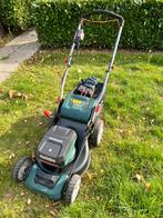 Metabo RM 36-18 LTX BL 46 accugrasmaaier + 2x18v 4Ah + lader, Tuin en Terras, Ophalen, Zo goed als nieuw