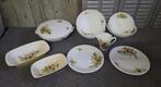 Lot vaisselle Boch Frères Belgium Keralux décor fleuri, Antiek en Kunst, Antiek | Keramiek en Aardewerk, Ophalen