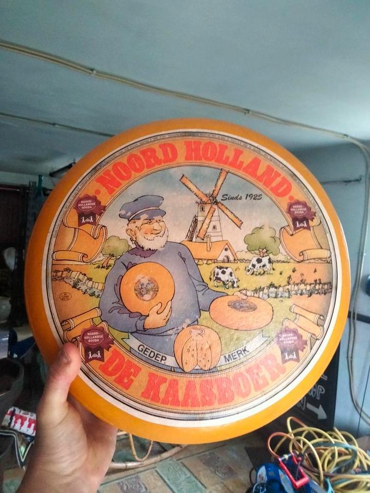 Vintage winkel display kaas bol Noord Holland kaasboer, Antiek en Kunst, Curiosa en Brocante, Ophalen of Verzenden