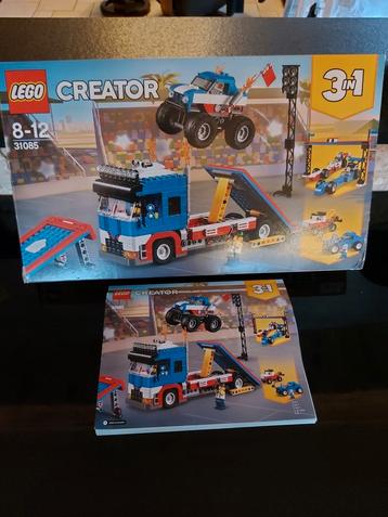 31085 leuke lego set stunt truck set. 3 in 1  beschikbaar voor biedingen