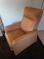 Relaxstoelen 2x Design. Leder., Enlèvement, Comme neuf, Cuir, Modern