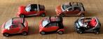 5 miniatuur auto's: Smart, Utilisé, Enlèvement ou Envoi