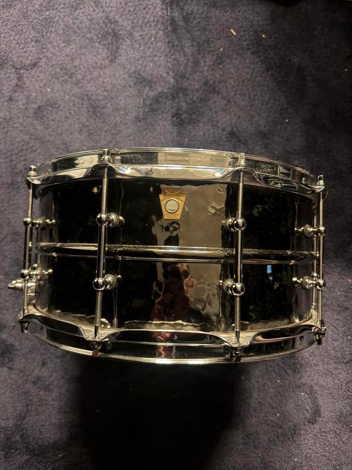 Ludwig Black Beauty hammered 14x6,5 (nieuwstaat), Muziek en Instrumenten, Drumstellen en Slagwerk, Zo goed als nieuw, Ludwig, Ophalen