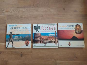 Griekenland, Rome en Egypte (10 euro per boek) beschikbaar voor biedingen