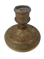 Bougeoir Flambeau en Bronze du 19ème Siècle, Antiquités & Art, Bronze, Enlèvement ou Envoi