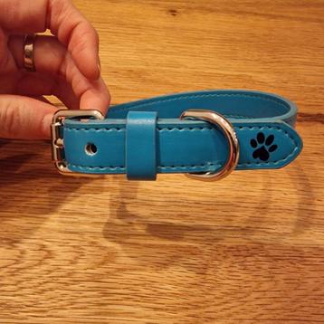 Leren halsband Paw My God! S beschikbaar voor biedingen