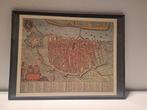 Oude stadskaart Antwerpen met kader, Ophalen