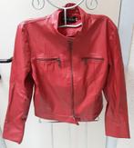 Nouveau:Veste courte en similicuir rouge taille M *Sheng Bao, Vêtements | Femmes, Taille 38/40 (M), Enlèvement ou Envoi, Sheng