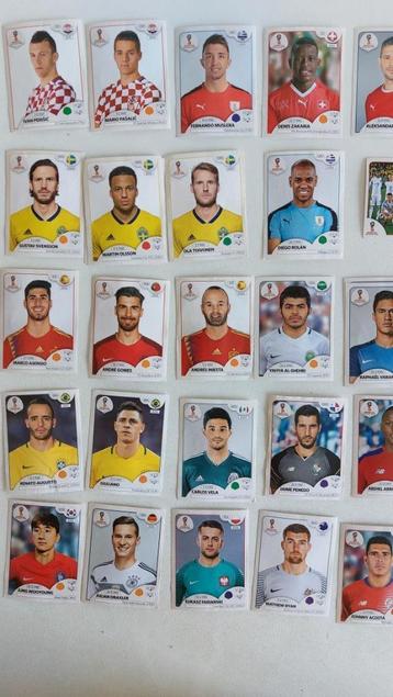 Panini stickers WK Rusland 2018 disponible aux enchères