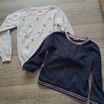 veel T-shirts, topjes en truien, maat 134-140:  Kies uit beschikbaar voor biedingen