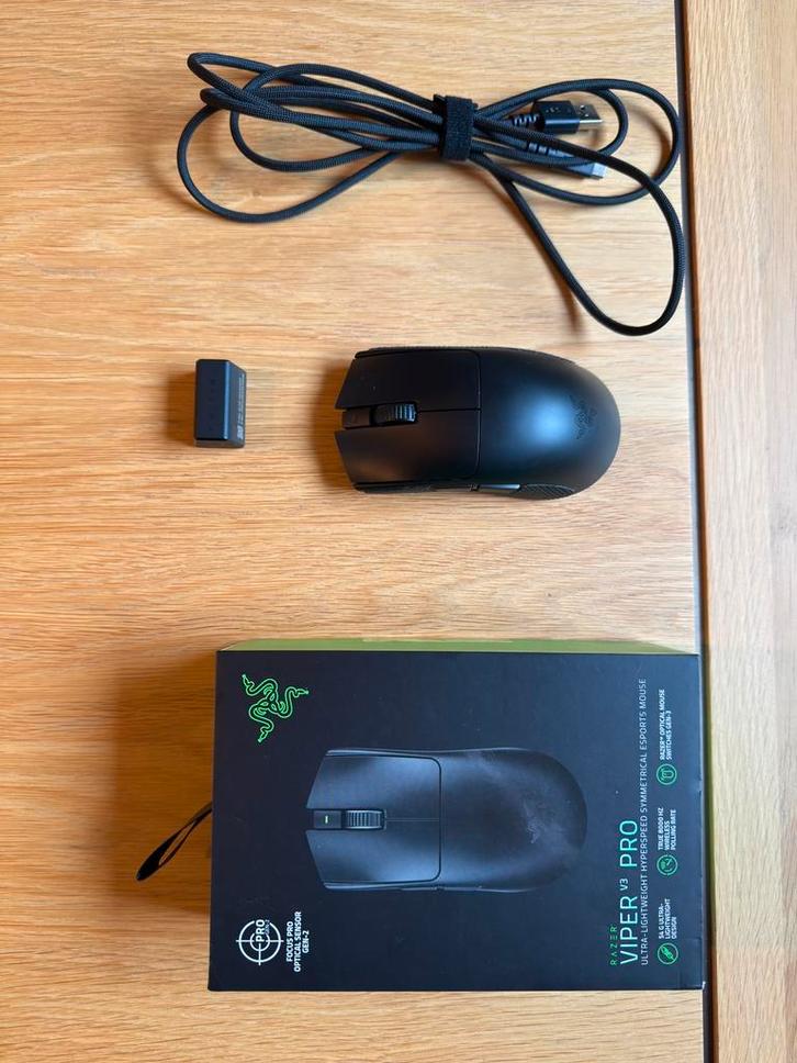 Razer Viper V3 Pro, Computers en Software, Muizen, Rechtshandig, Ophalen of Verzenden