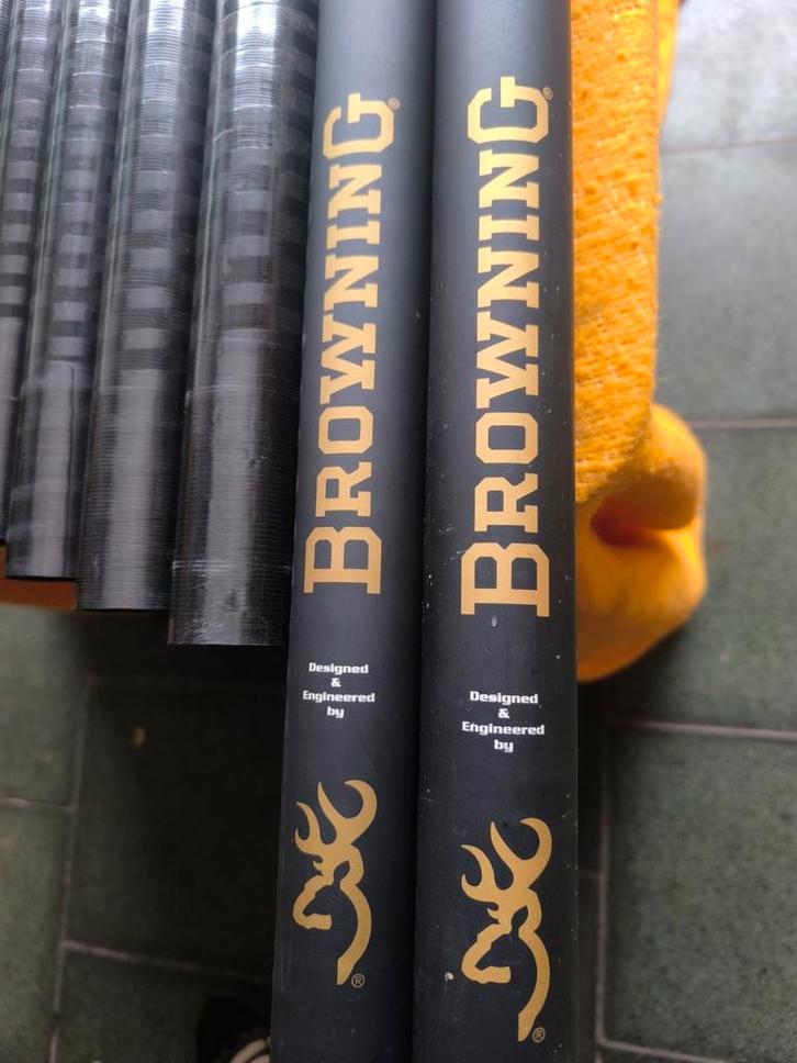 2 bâtonnets fixes Browning. 13 m. Avec kit de ventouses supp, Sports nautiques & Bateaux, Pêche à la ligne | Poissons blancs, Enlèvement