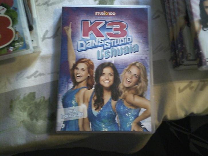 Studio 100 K3 dvd's deel 2, Cd's en Dvd's, Dvd's | Kinderen en Jeugd, Gebruikt, Tv fictie, Overige genres, Alle leeftijden, Ophalen of Verzenden