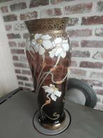 Art nouveau vaas geemailleerd 1890, Auguste legras, Ophalen of Verzenden