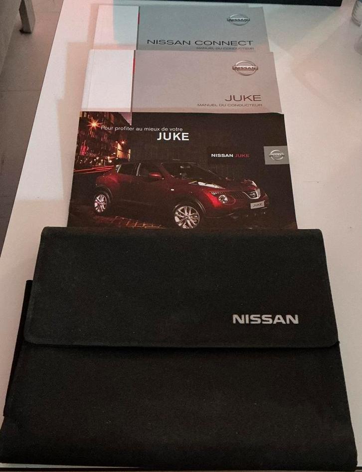 Nissan Juke 3 bestuurdershandleidingen + etui - nieuwstaat., Auto diversen, Handleidingen en Instructieboekjes, Ophalen of Verzenden