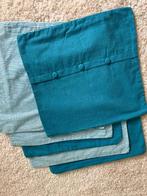 6 matching kussens - sierkussen - nieuw, Envoi, Neuf, Bleu, Carré