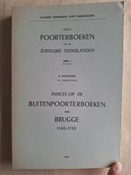 Heemkunde: indices op de buitenpoorterboeken van Brugge, Boeken, Geschiedenis | Stad en Regio, Ophalen of Verzenden, Zo goed als nieuw