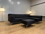 Design on Stock Bloq canapé d’angle laine Ploeg + pouf, Quatre personnes ou plus, Comme neuf, Bankstel Bank Zetels Sofa Hoekbank Design bank