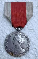Medaille WO1 Nat. Comite Hulp & Voeding, 14-19, Zilveren Med, Verzamelen, Ophalen of Verzenden, Landmacht, Lintje, Medaille of Wings