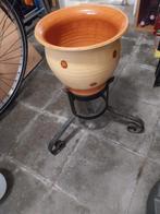 bloempot, Tuin en Terras, Ophalen, Overige materialen, Gebruikt, Rond