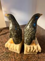 Twee Pinguin boekensteunen, Antiek en Kunst, Ophalen