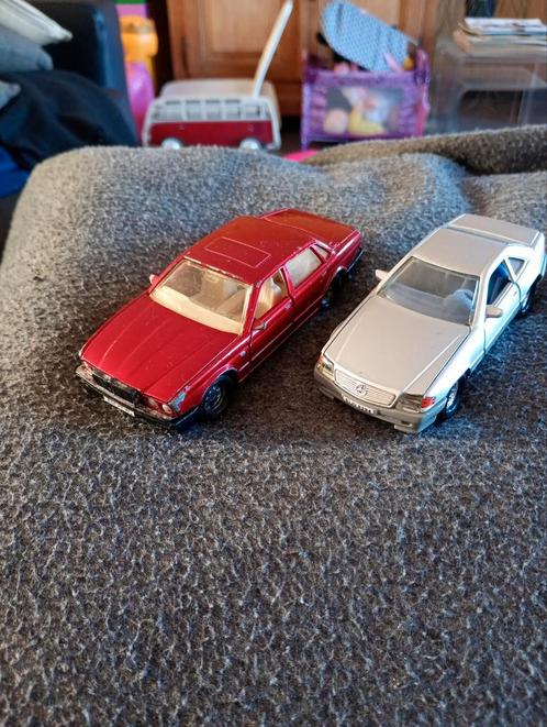 Jaguar en Mercedes, Hobby en Vrije tijd, Modelauto's | 1:43, Zo goed als nieuw, Matchbox, Ophalen of Verzenden