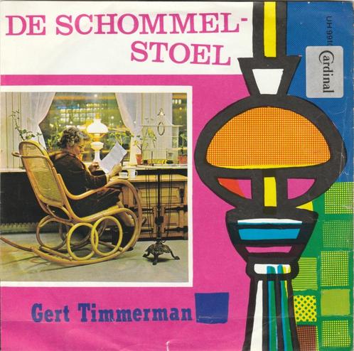 45T: Gert Timmerman: De schommelstoel    Cardinal, Cd's en Dvd's, Vinyl | Nederlandstalig, Gebruikt, Overige formaten, Ophalen of Verzenden