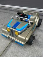 Vintage trapauto jeep toys toys, Kinderen en Baby's, Speelgoed |Speelgoedvoertuigen, Ophalen, Zo goed als nieuw