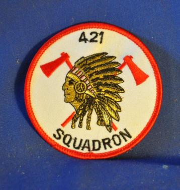 badge royal canada air force 421 squadron  disponible aux enchères