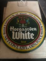 Oude reclame Hoegaarden white, Ophalen, Gebruikt, Reclamebord, Plaat of Schild, Overige merken
