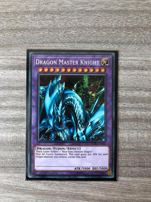 Dragon Master Knight (LCKC-EN065), Hobby & Loisirs créatifs, Jeux de cartes à collectionner | Yu-gi-Oh!, Comme neuf, Cartes en vrac