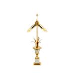 Palm D’Or S.A. Boulanger Palmboom Lamp Ananas Regency 56cm, Antiek en Kunst, Ophalen of Verzenden