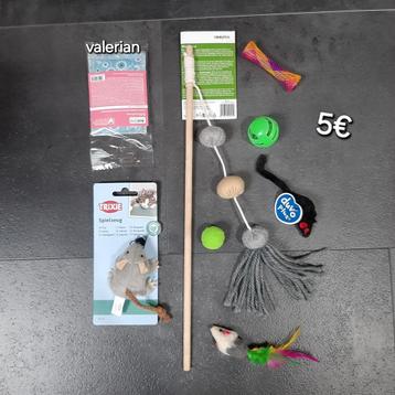 Kattenspeelgoed set nr 3 beschikbaar voor biedingen