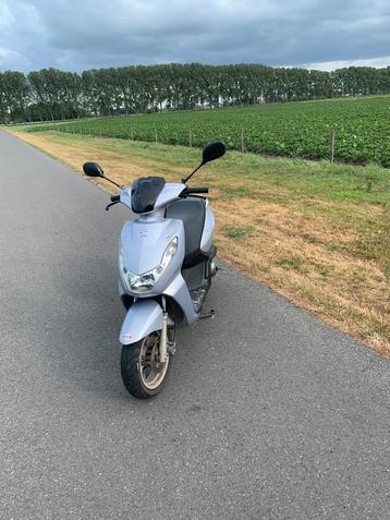 Peugot kisbee, Fietsen en Brommers, Scooters | Peugeot, Ophalen, Zo goed als nieuw