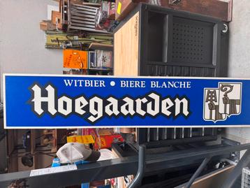 Hogaarden reclamebord hout beschikbaar voor biedingen