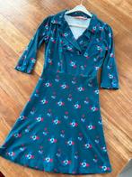 Robe vintage taille 34, Enlèvement ou Envoi, Comme neuf, Longueur genou, Bleu