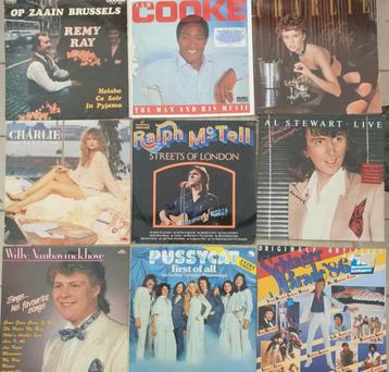 vinyl:  meer dan 120LP's - bananendoos vol -  50€ beschikbaar voor biedingen