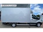 Ford Transit TRANSIT CHASSIS-CABINE MET MEUBELBAK EN LAADLI, Auto's, Monovolume, Diesel, Zilver of Grijs, Transit