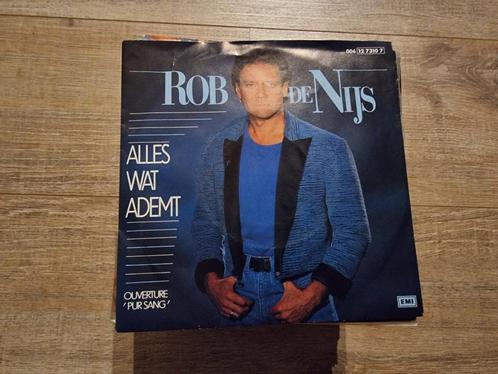 45T Rob De Nijs - Alles wat ademt, CD & DVD, Vinyles Singles, Utilisé, Single, En néerlandais, 7 pouces, Enlèvement ou Envoi